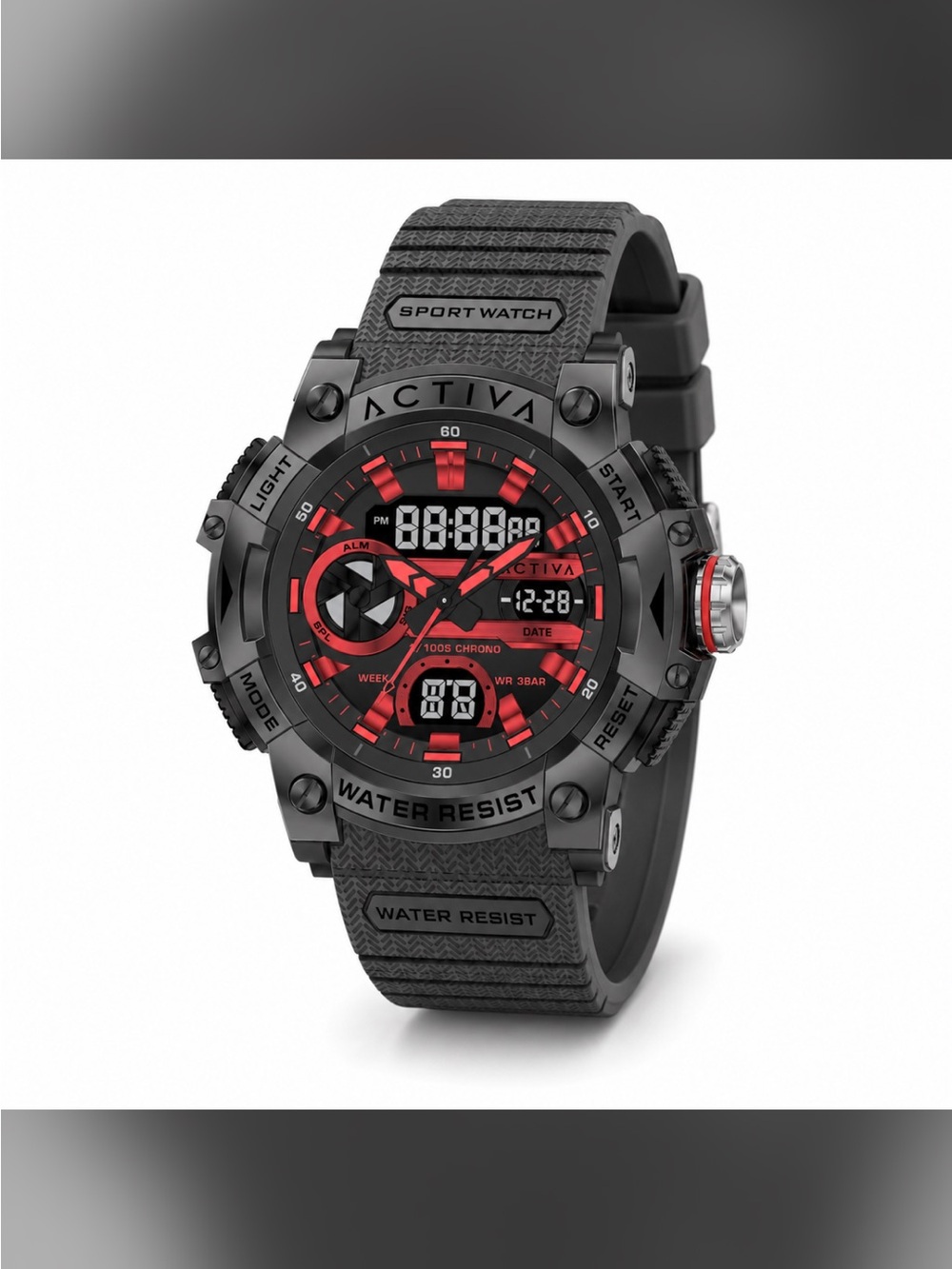 ACW8086-001 - Activa Esent X
Invicta Digital Men's Watch - 50mm, Black